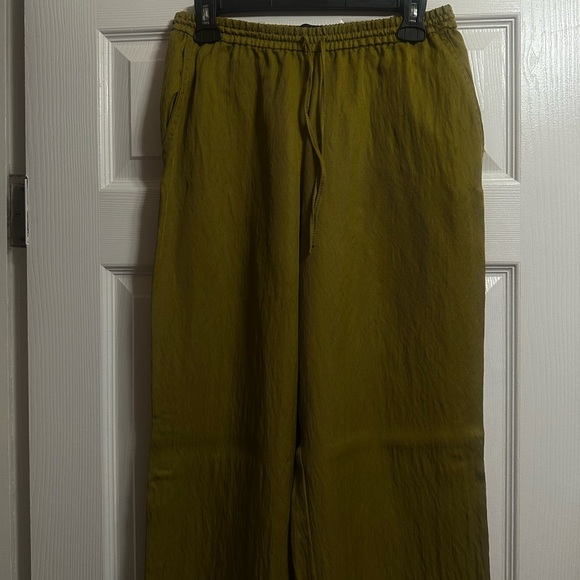 Zara wide leg linen pants - Picture 2 of 3